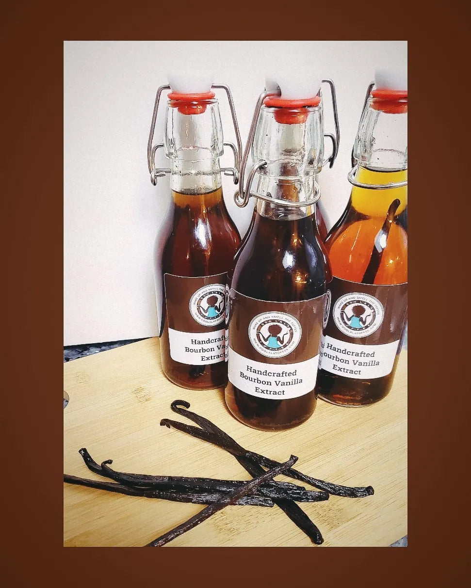 Handcrafted Bourbon Madagascar Vanilla Extract
