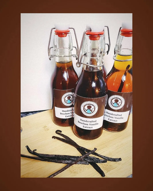 Handcrafted Bourbon Madagascar Vanilla Extract