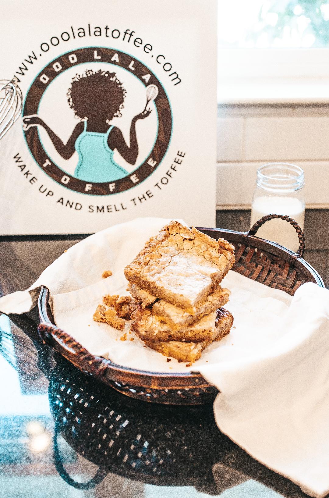 Butter Almond Toffee Bar