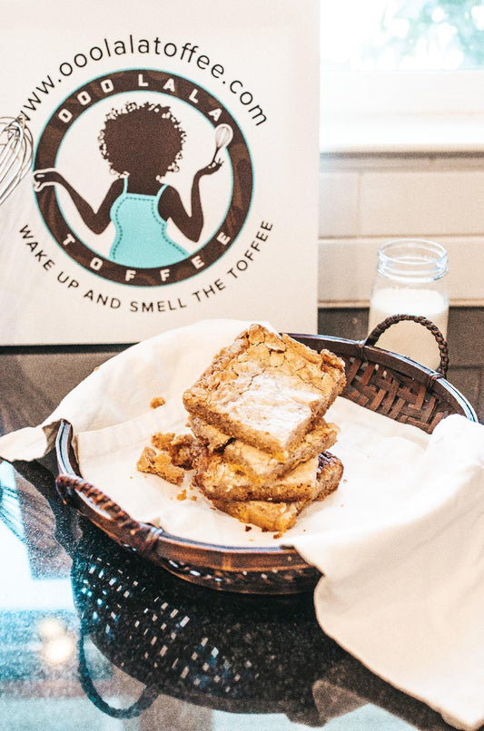 Butter Almond Toffee Bar